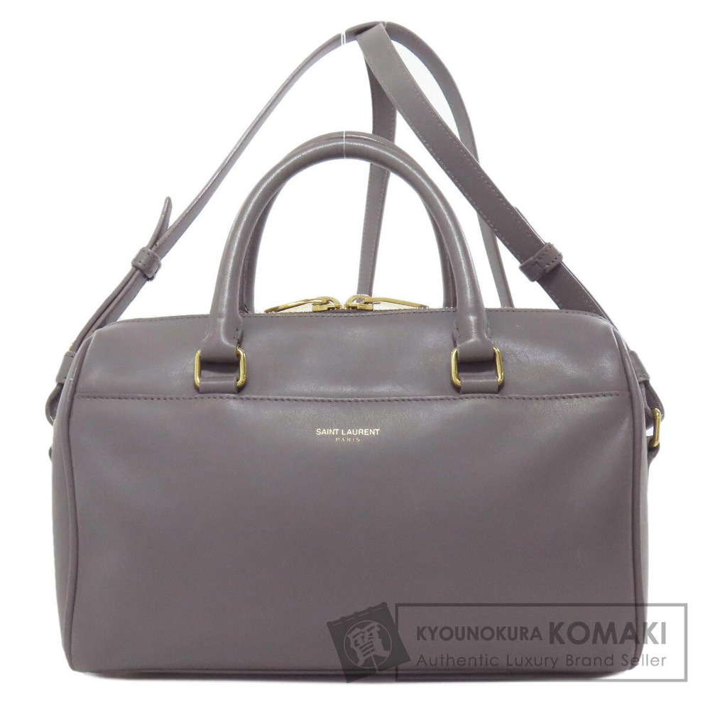 Saint Laurent Baby Duffle Handbag Leather